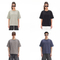 Premium Soft Pure Cotton Vintage Ribbed T-Shirts with Printed and Embroidered Custom Bulk Order