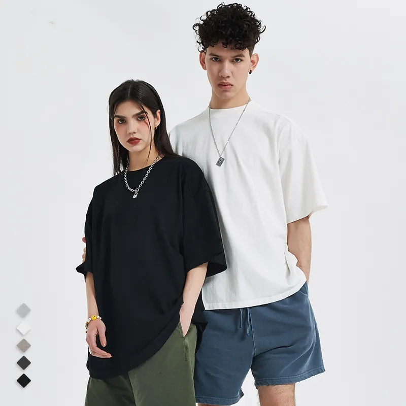 Premium Cotton Blank Tee Fits Custom Embroidery and DTG Printing Process