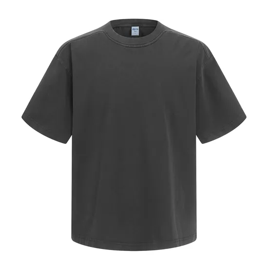 Oversized Retro High Street Cotton T-Shirt Custom DTG Design for Worldwide Wholesale Purchasers