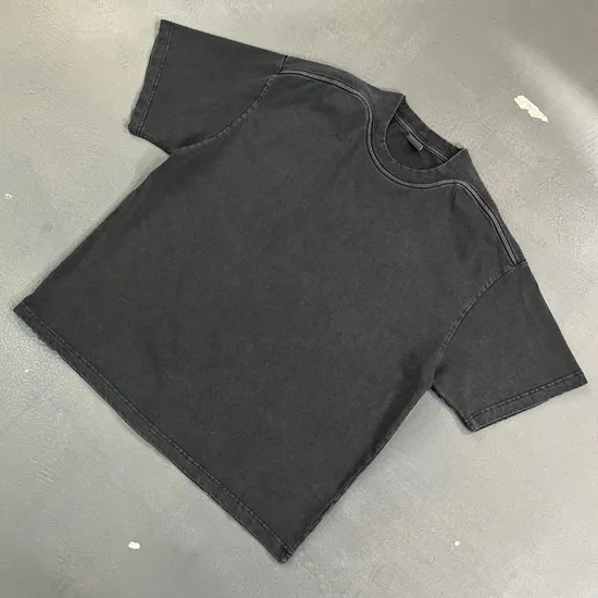 Wholesale Retro Cotton T-Shirt for Custom Brand Logo Merchandise Development Sale