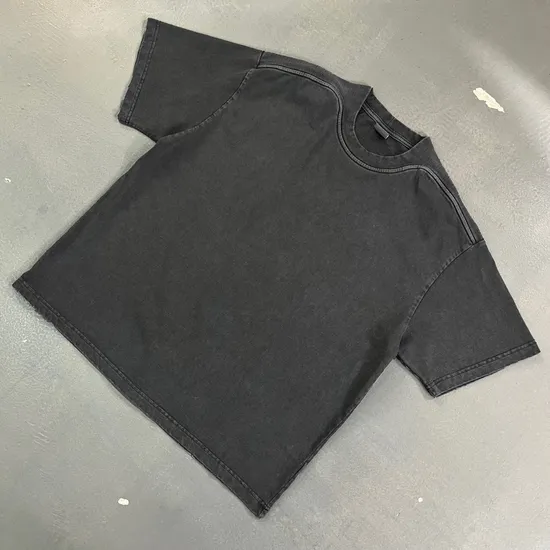 Wholesale Retro Cotton T-Shirt for Custom Brand Logo Merchandise Development Sale