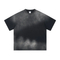 Vintage Stone Wash Spray Dyed Cotton Tee Support Brand Customization Embroidery and Digital Printing Service
