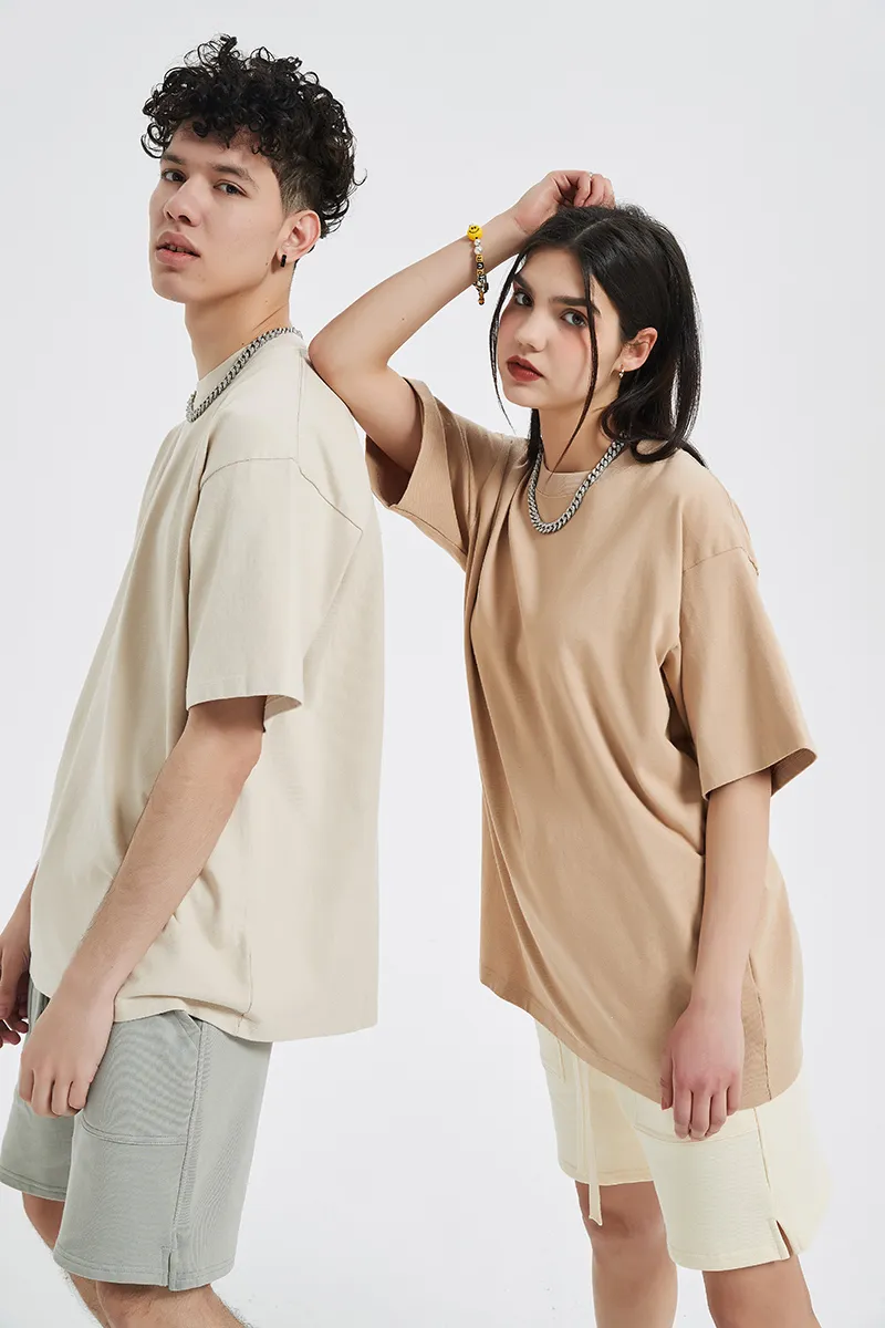 Breathable Soft Pure Cotton Vintage Top Make Custom Brand Logo DTG Embroidery Wholesale Service