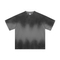 Gradient Tie Dye Frayed Washed Vintage Cotton Tee Support Custom Logo Embroidery DTG Bulk Wholesale Order