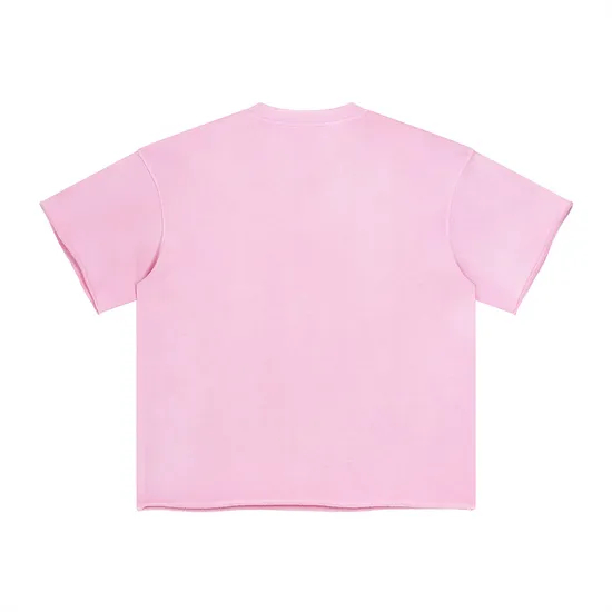 Retro Distressed Cotton T-Shirt Bulk Supply for Custom Clothing Wholesale Distributors