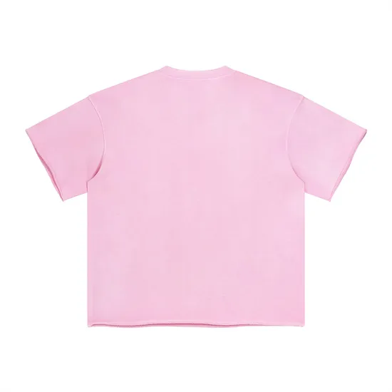 Retro Distressed Cotton T-Shirt Bulk Supply for Custom Clothing Wholesale Distributors