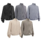 Classic Retro Washed Full Zip Collar Cotton Jacket Custom Logo Wholesale for Apparel Brands