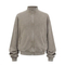 Plain Unprinted Stand Collar Zip Cotton Jacket Custom Design Logo Dtf Bulk Factory Production