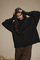100% Cotton Cut Finger Cuff Hoodie Raw Hem Destroy Custom Logo Wholesale Service