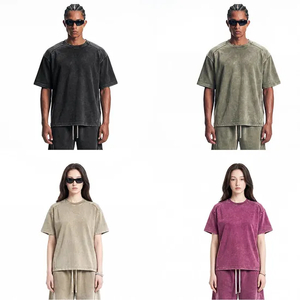 Classic Plain Retro Cotton Tee Custom Graphic DTG Embroidery Apparel Bulk OEM Supplier Service